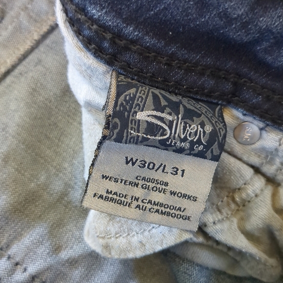 Silver Jeans Women's 32x30 Aiko Baby Boot Denim Casual - Picture 6 of 12